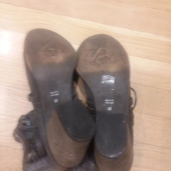 Free People Carrera Leather Strap Bootie 41/7-8 - Picture 5 of 7